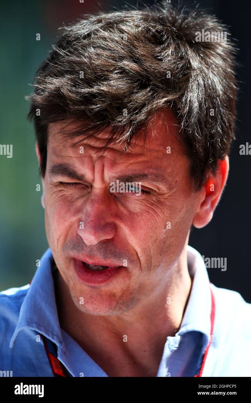 Toto Wolff (GER) Mercedes AMG F1 Aktionär und Executive Director. 06.07.2017. Formel 1 Weltmeisterschaft, Rd 9, Großer Preis Von Österreich, Spielberg, Österreich, Tag Der Vorbereitung. Bildnachweis sollte lauten: XPB/Press Association Images. Stockfoto