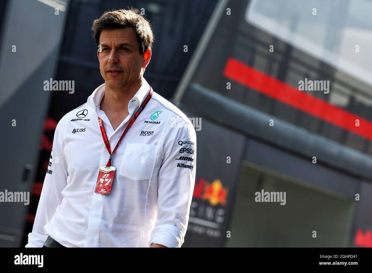 Toto Wolff (GER) Mercedes AMG F1 Aktionär und Executive Director. 07.07.2017. Formel 1 Weltmeisterschaft, Rd 9, Großer Preis Von Österreich, Spielberg, Österreich, Übungstag. Bildnachweis sollte lauten: XPB/Press Association Images. Stockfoto