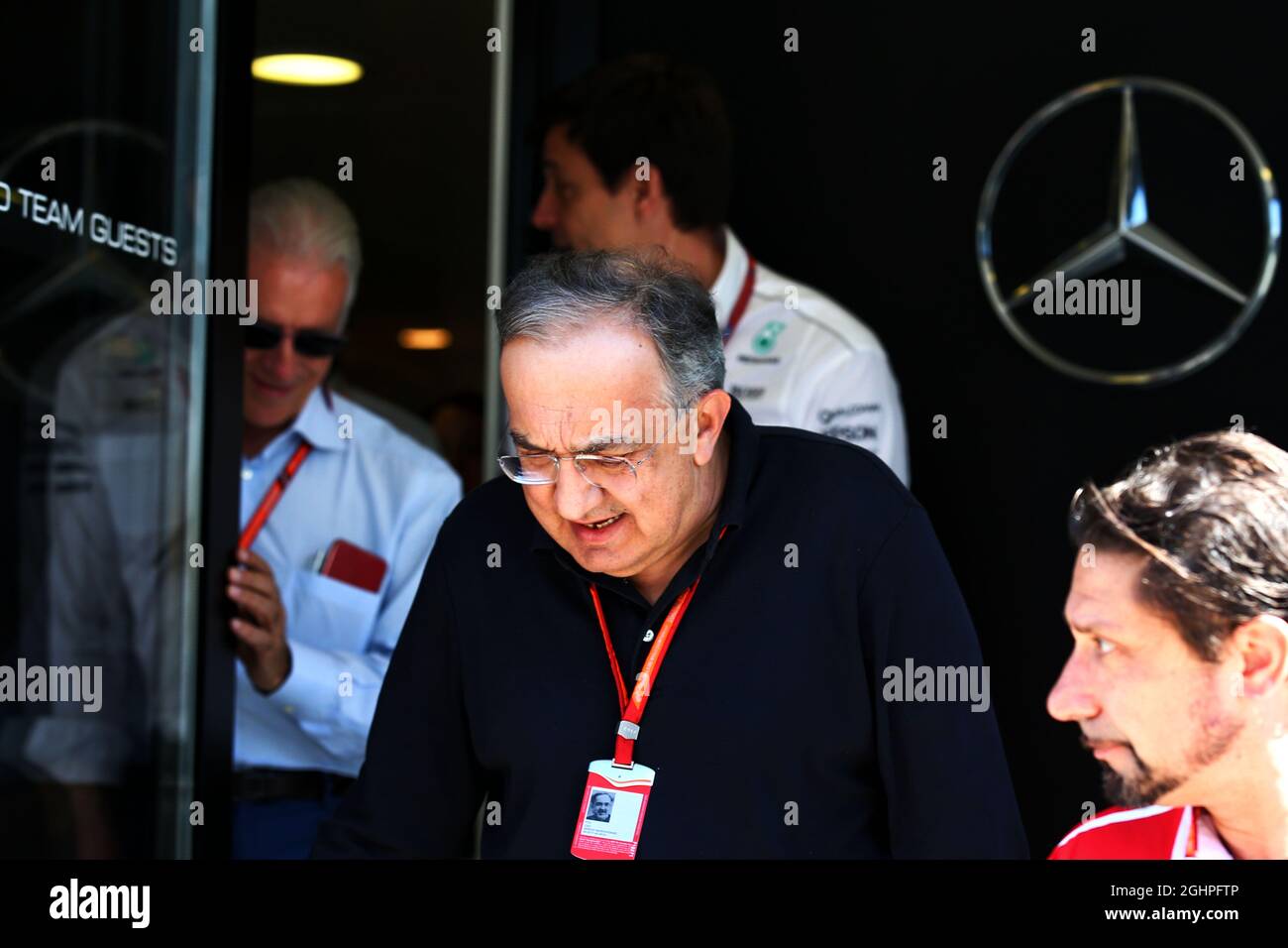 Sergio Marchionne (ITA), Ferrari President und CEO von Fiat Chrysler Automobiles. 30.07.2017. Formel 1 Weltmeisterschaft, Rd 11, Großer Preis Von Ungarn, Budapest, Ungarn, Wettkampftag. Bildnachweis sollte lauten: XPB/Press Association Images. Stockfoto