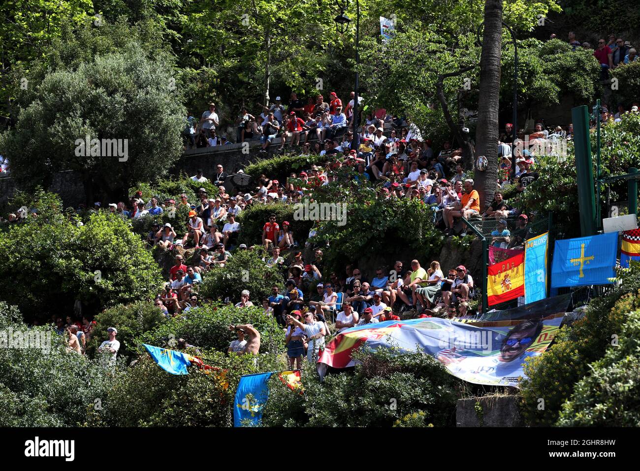 Lüfter. 26.05.2018. Formel-1-Weltmeisterschaft, Rd 6, Großer Preis Von Monaco, Monte Carlo, Monaco, Qualifizierender Tag. Bildnachweis sollte lauten: XPB/Press Association Images. Stockfoto