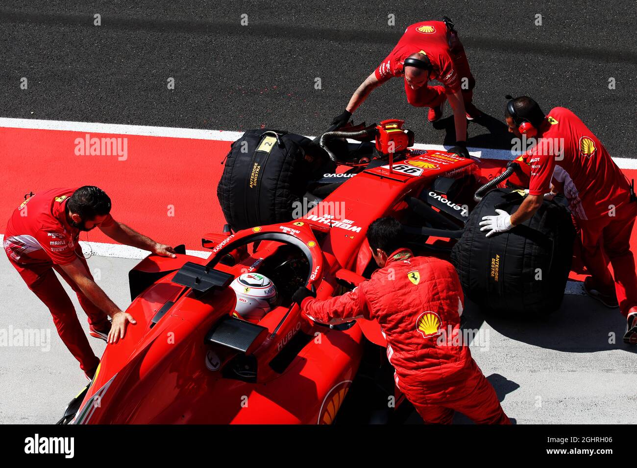 Antonio Giovinazzi (ITA) Ferrari SF71H Testfahrer. 31.07.2018. Formel-1-Tests, Budapest, Ungarn. Bildnachweis sollte lauten: XPB/Press Association Images. Stockfoto