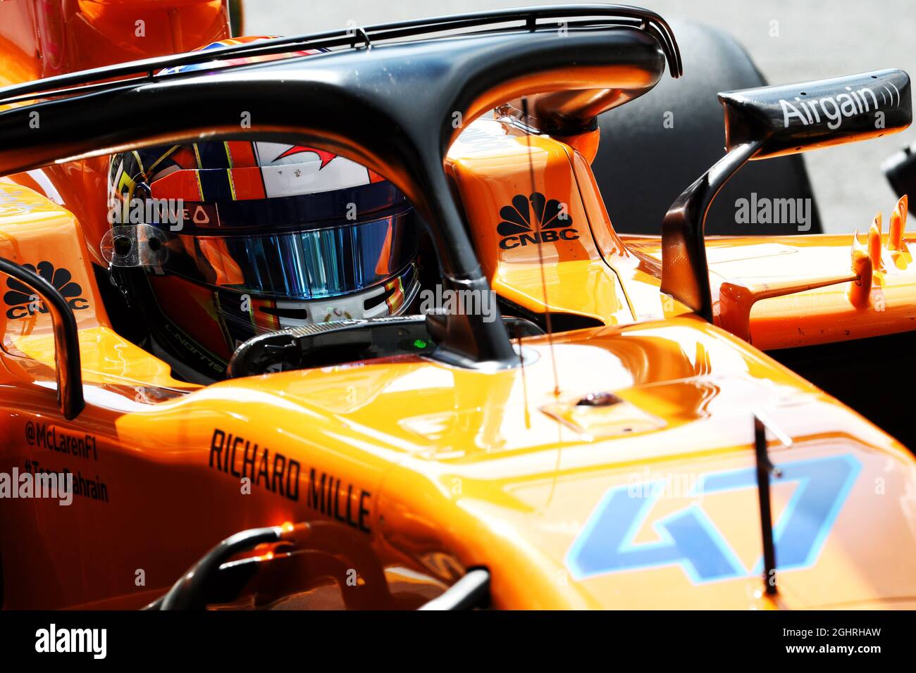 Lando Norris (GBR) McLaren MCL33 Testfahrer. 24.08.2018. Formel-1-Weltmeisterschaft, Rd 13, Großer Preis Von Belgien, Spa Francorchamps, Belgien, Übungstag. Bildnachweis sollte lauten: XPB/Press Association Images. Stockfoto