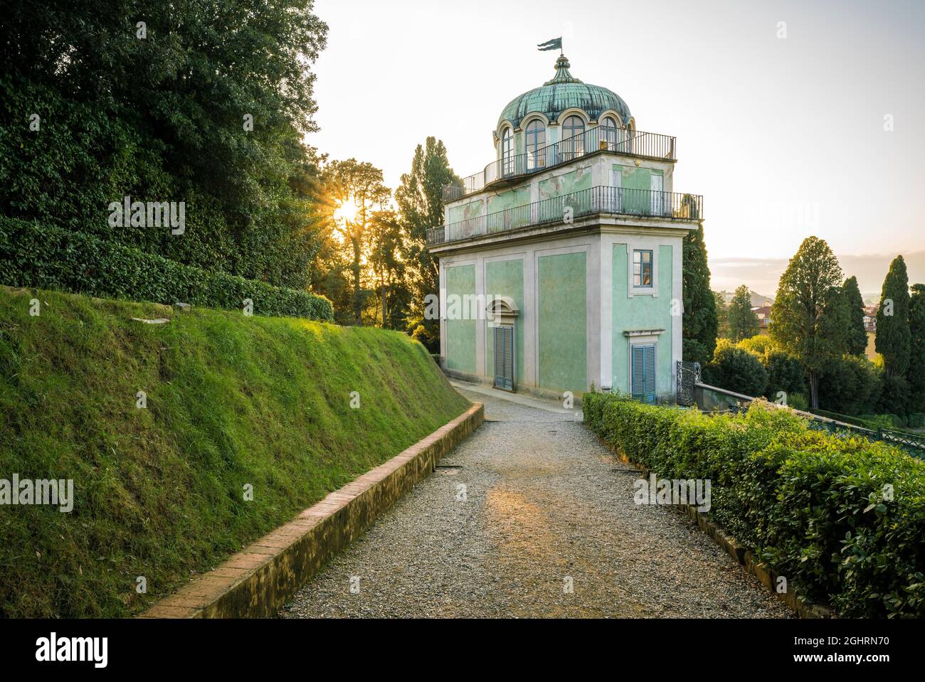 Coffee House, 1776, Architekt Zanobi del Rosso, Giardino di Boboli, Boboli Garden, Palazzo Pitti, Florenz, Toskana, Italien Stockfoto