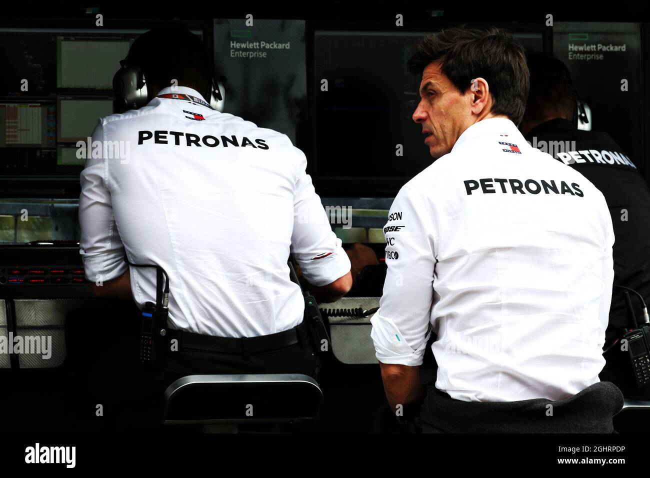 Toto Wolff (GER) Mercedes AMG F1 Aktionär und Executive Director. 05.10.2018. Formel 1 Weltmeisterschaft, Rd 17, Großer Preis Von Japan, Suzuka, Japan, Übungstag. Bildnachweis sollte lauten: XPB/Press Association Images. Stockfoto