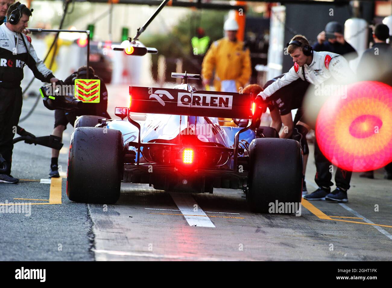 George Russell (GBR) Williams Racing FW42. Formel-1-Tests, Tag 1, Dienstag, 26. Februar 2019. Barcelona, Spanien. 26.02.2019. Formel-1-Test, Erster Tag, Barcelona, Spanien. Dienstag. Bildnachweis sollte lauten: XPB/Press Association Images. Stockfoto