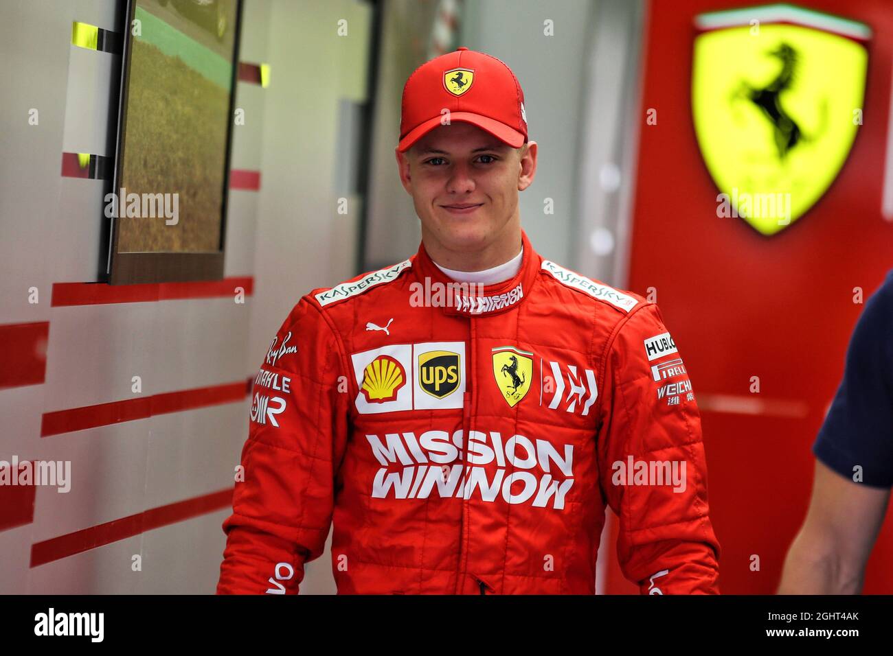 Mick Schumacher (GER) Ferrari Testfahrer. 02.04.2019. Formula One Testing, Sakhir, Bahrain, Tueday. Bildnachweis sollte lauten: XPB/Press Association Images. Stockfoto