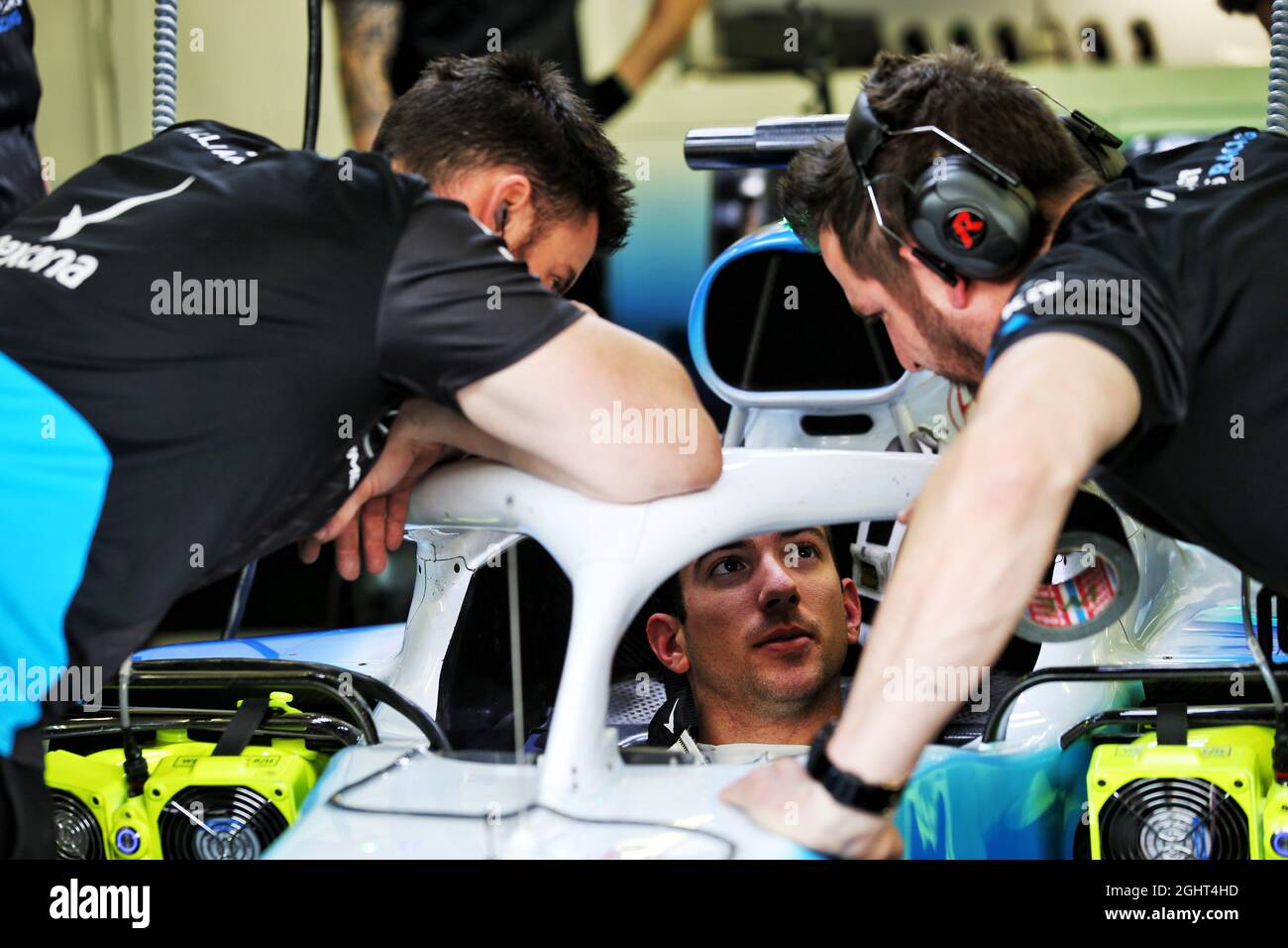 Williams Racing FW42 Test- und Entwicklungstreiber. 03.04.2019. Formula One Testing, Sakhir, Bahrain, Mittwoch. Bildnachweis sollte lauten: XPB/Press Association Images. Stockfoto