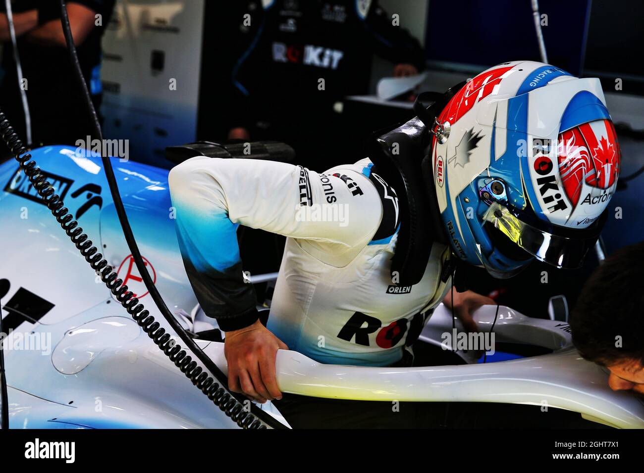 Nichola Latifi (CDN) Williams Racing FW42 Test- und Entwicklungstreiber. 15.05.2019. Formel 1 Im Saisontest, Tag Zwei, Barcelona, Spanien. Mittwoch. Bildnachweis sollte lauten: XPB/Press Association Images. Stockfoto