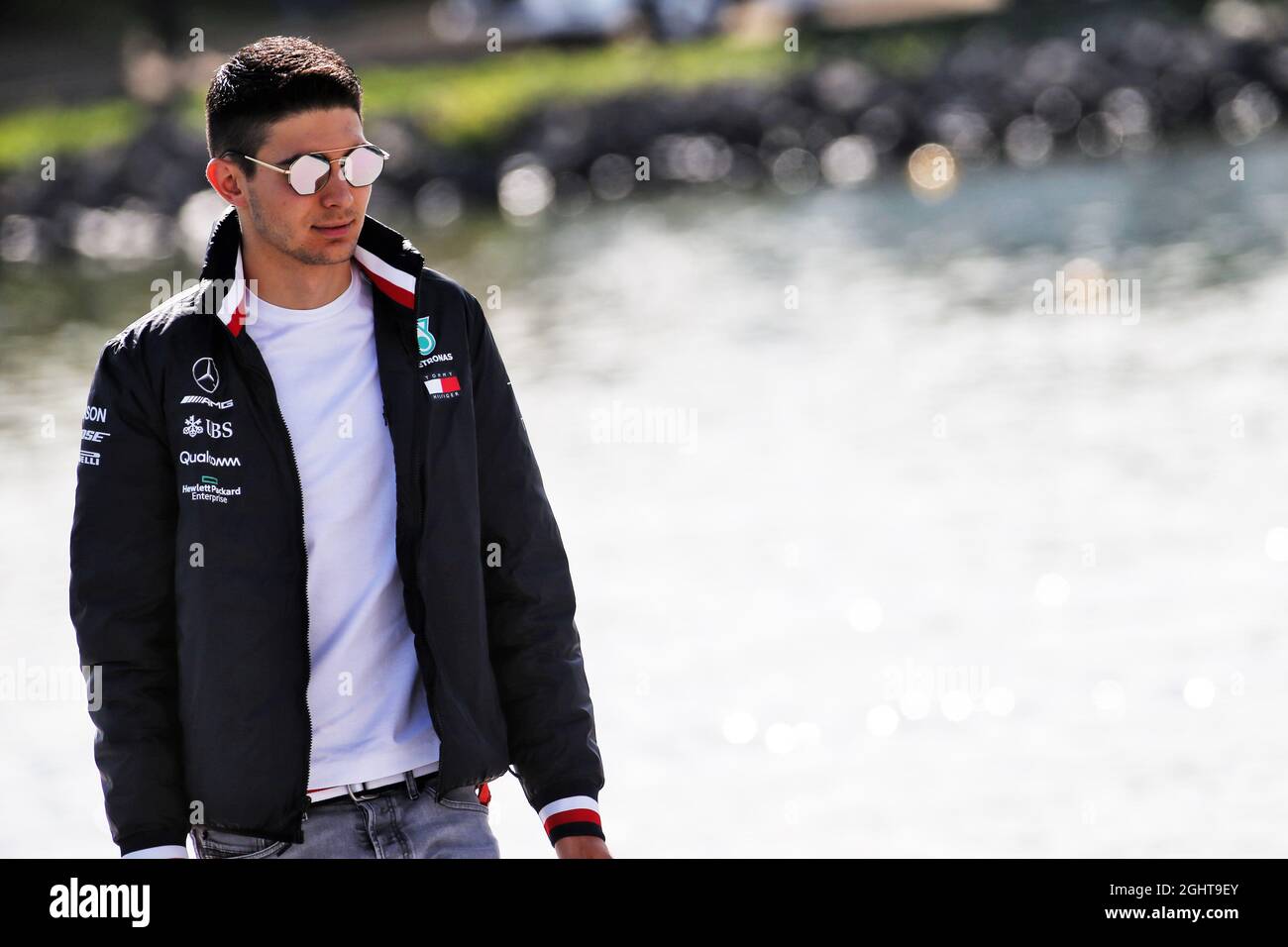 Esteban Ocon (FRA) Mercedes AMG F1 Reserve Driver. 07.06.2019. Formel 1 Weltmeisterschaft, Rd 5, Großer Preis Von Spanien, Barcelona, Spanien, Übungstag. Bildnachweis sollte lauten: XPB/Press Association Images. Stockfoto