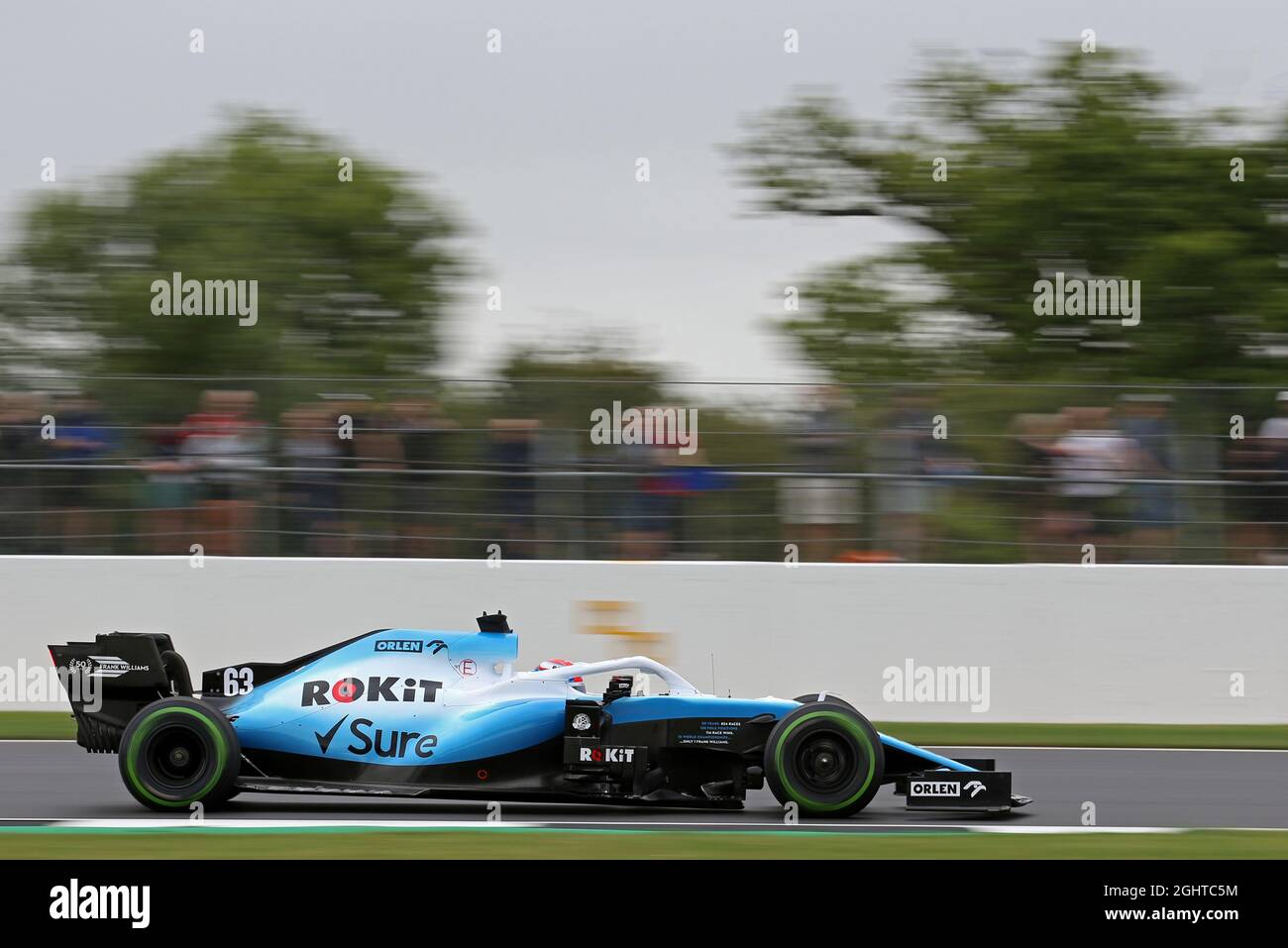 George Russell (GBR) Williams Racing FW42. 13.07.2019. Formel-1-Weltmeisterschaft, Rd 10, Großer Preis Von Großbritannien, Silverstone, England, Qualifizierender Tag. Bildnachweis sollte lauten: XPB/Press Association Images. Stockfoto