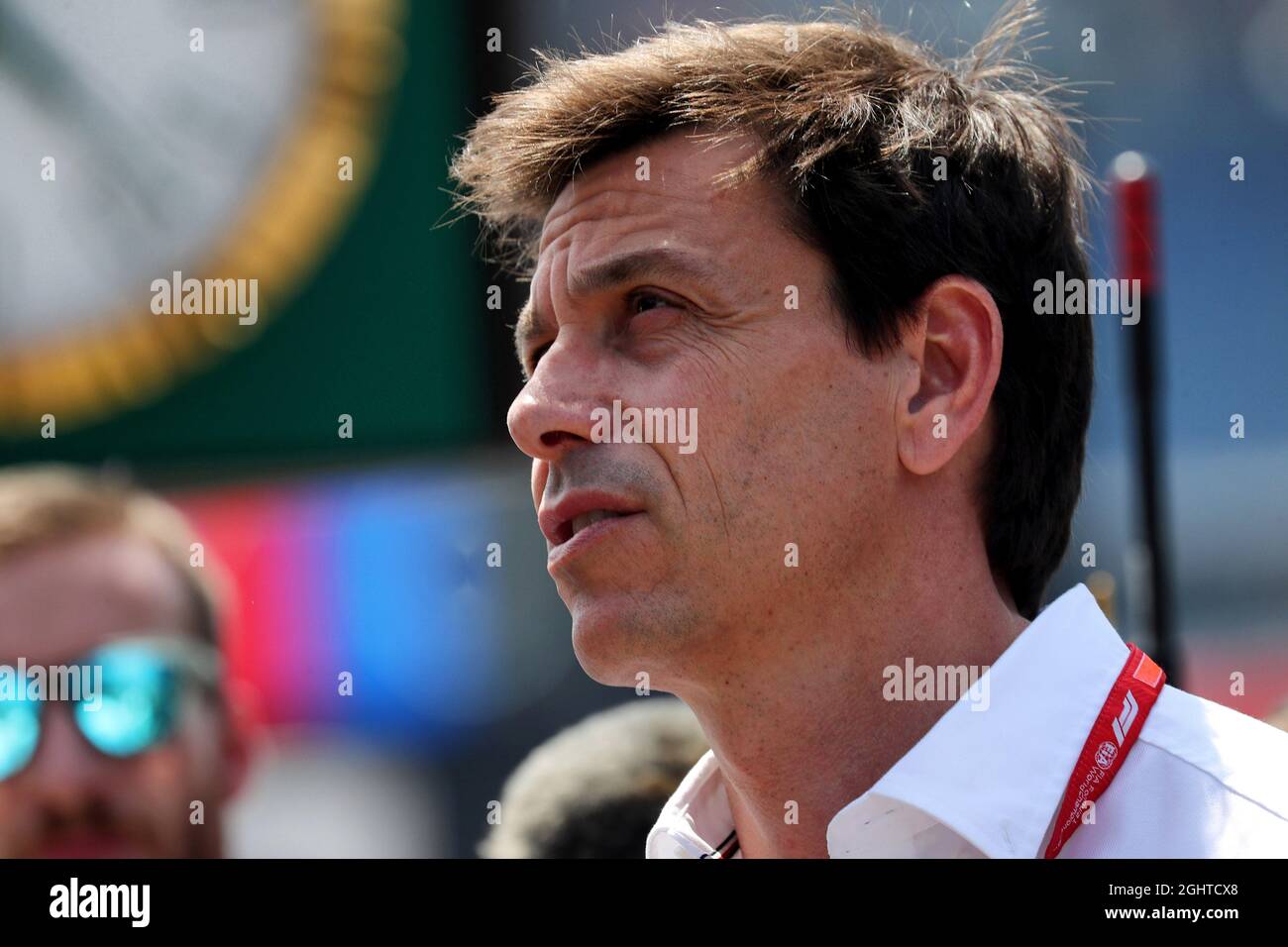 Toto Wolff (GER) Mercedes AMG F1 Aktionär und Executive Director. 25.07.2019. Formel 1 Weltmeisterschaft, Rd 11, Großer Preis Von Deutschland, Hockenheim, Deutschland, Tag Der Vorbereitung. Bildnachweis sollte lauten: XPB/Press Association Images. Stockfoto