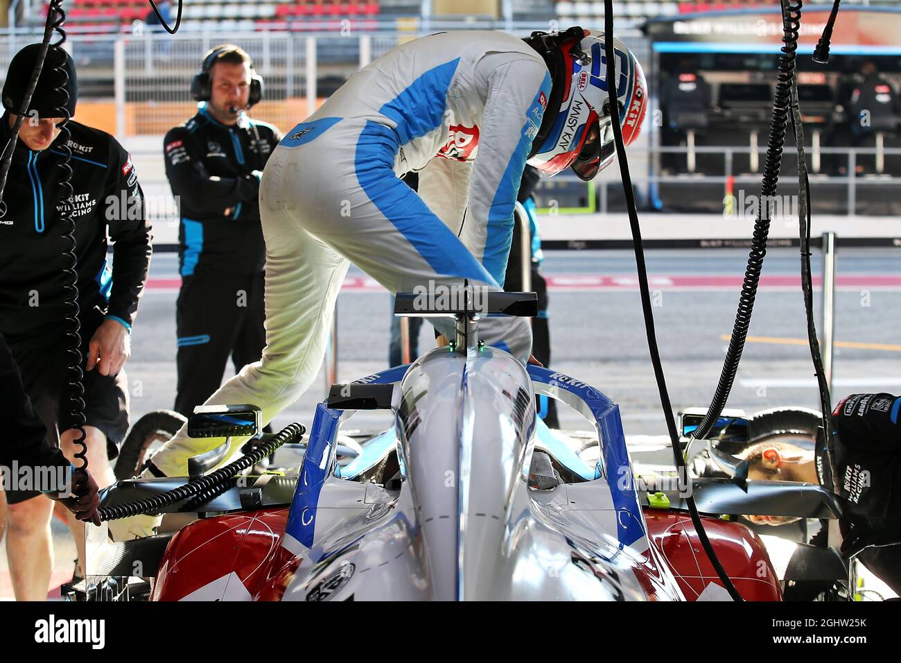 George Russell (GBR) Williams Racing FW43. 20.02.2020. Formel-1-Test, Tag Zwei, Barcelona, Spanien. Donnerstag. Bildnachweis sollte lauten: XPB/Press Association Images. Stockfoto