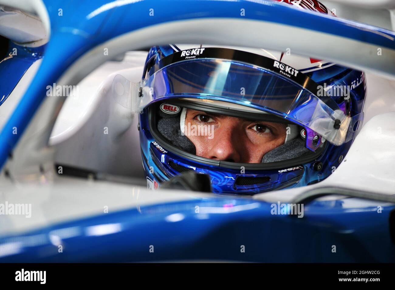 Nichola Latifi (CDN) Williams Racing FW43. 21.02.2020. Formel-1-Test, Tag Drei, Barcelona, Spanien. Freitag. Bildnachweis sollte lauten: XPB/Press Association Images. Stockfoto