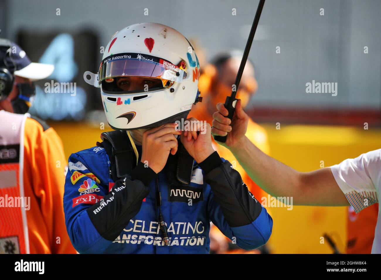 02.08.2020. Formel-1-Weltmeisterschaft, Rd 4, Großer Preis Von Großbritannien, Silverstone, England, Wettkampftag. Bildnachweis sollte lauten: XPB/Press Association Images. Stockfoto