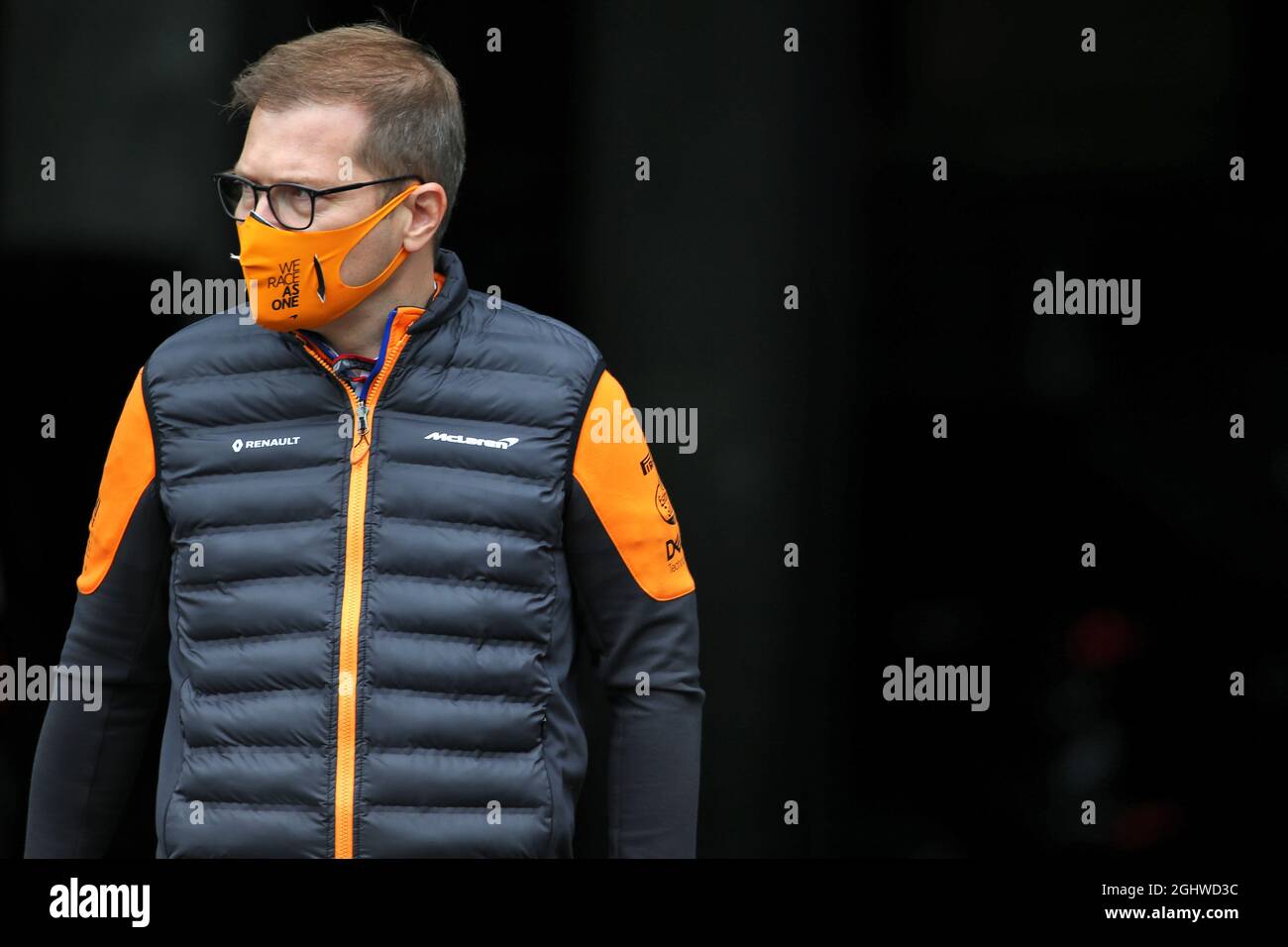 Andreas Seidl, McLaren Geschäftsführer. 29.08.2020. Formel-1-Weltmeisterschaft, Rd 7, Großer Preis Von Belgien, Spa Francorchamps, Belgien, Qualifizierender Tag. Bildnachweis sollte lauten: XPB/Press Association Images. Stockfoto