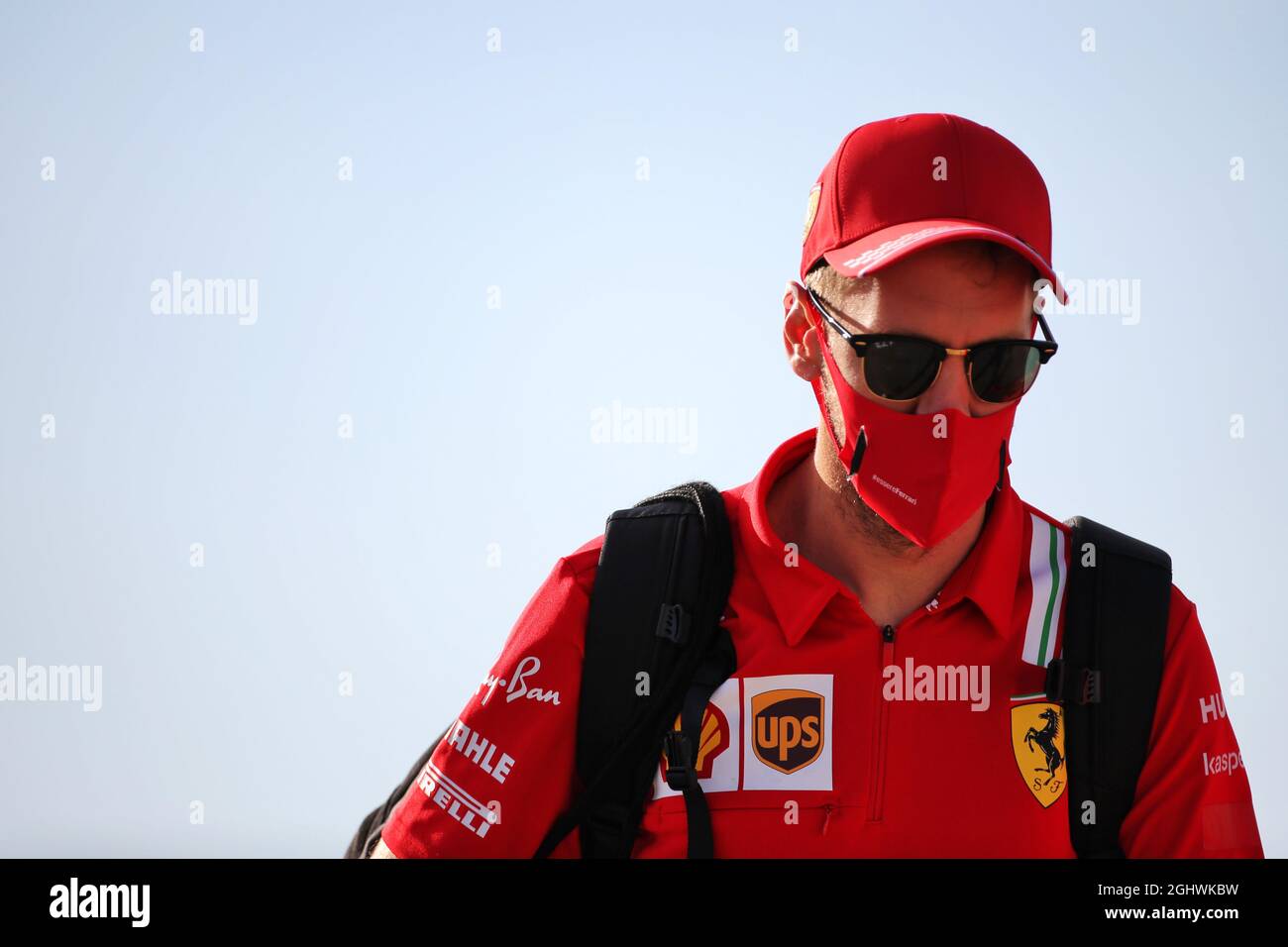 Sebastian Vettel (GER) Ferrari. 23.10.2020. Formel-1-Weltmeisterschaft, Rd 12, Großer Preis Von Portugal, Portimao, Portugal, Übungstag. Bildnachweis sollte lauten: XPB/Press Association Images. Stockfoto