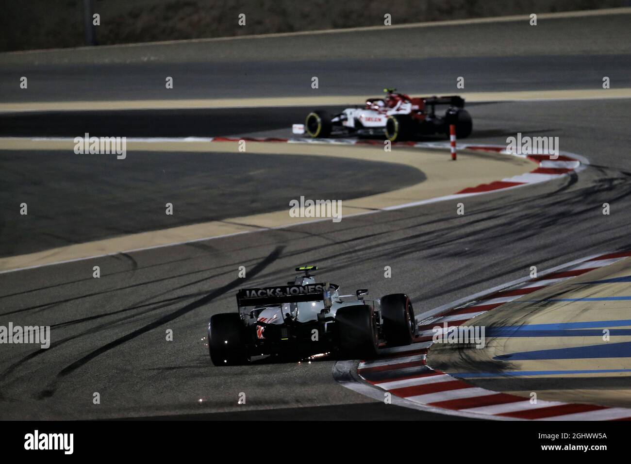 Kevin Magnussen (DEN) Haas VF-20. 06.12.2020. Formel-1-Weltmeisterschaft, Rd 16, Sakhir Grand Prix, Sakhir, Bahrain, Wettkampftag. Bildnachweis sollte lauten: XPB/Press Association Images. Stockfoto