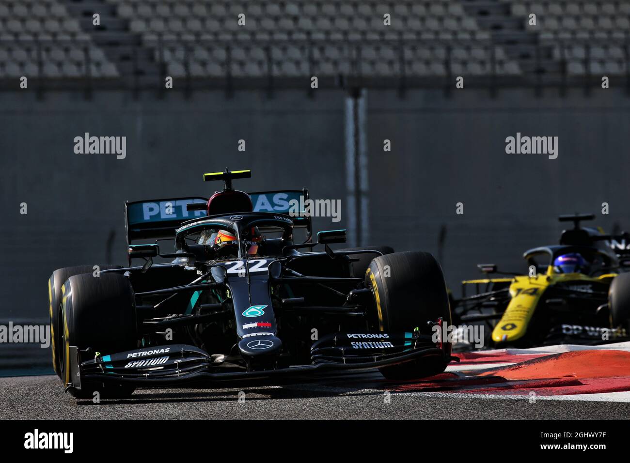 Stoffel Vandoorne (Bel) Mercedes AMG F1 W11 Reservefahrer. 15.12.2020. Formel-1-Tests, Yas Marina Circuit, Abu Dhabi, Dienstag. Bildnachweis sollte lauten: XPB/Press Association Images. Stockfoto