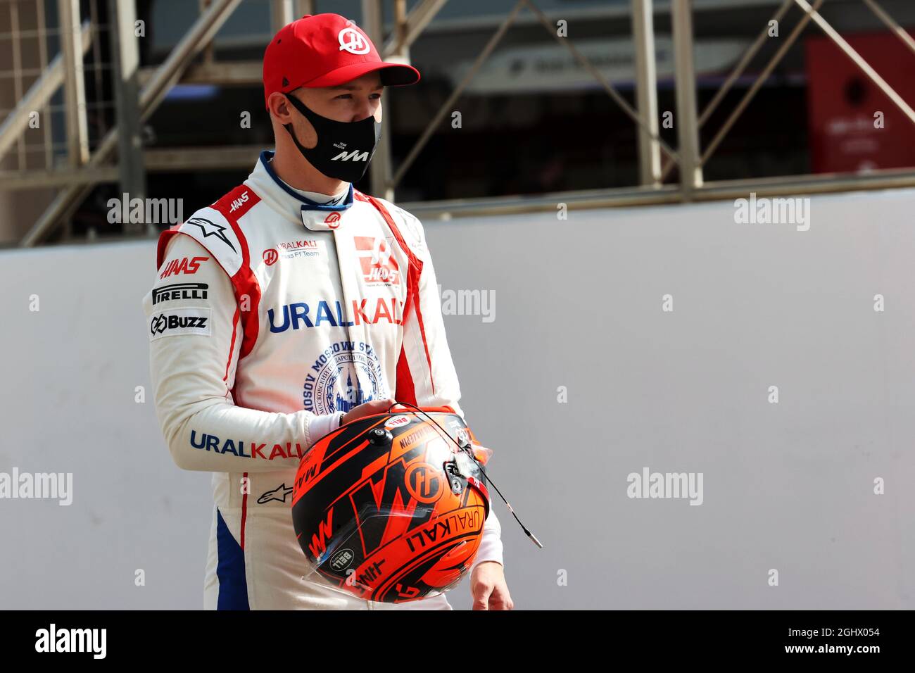 Nikita Mazepin (RUS) Haas F1 Team. 12.03.2021. Formel-1-Tests, Sakhir, Bahrain, Erster Tag. Bildnachweis sollte lauten: XPB/Press Association Images. Stockfoto