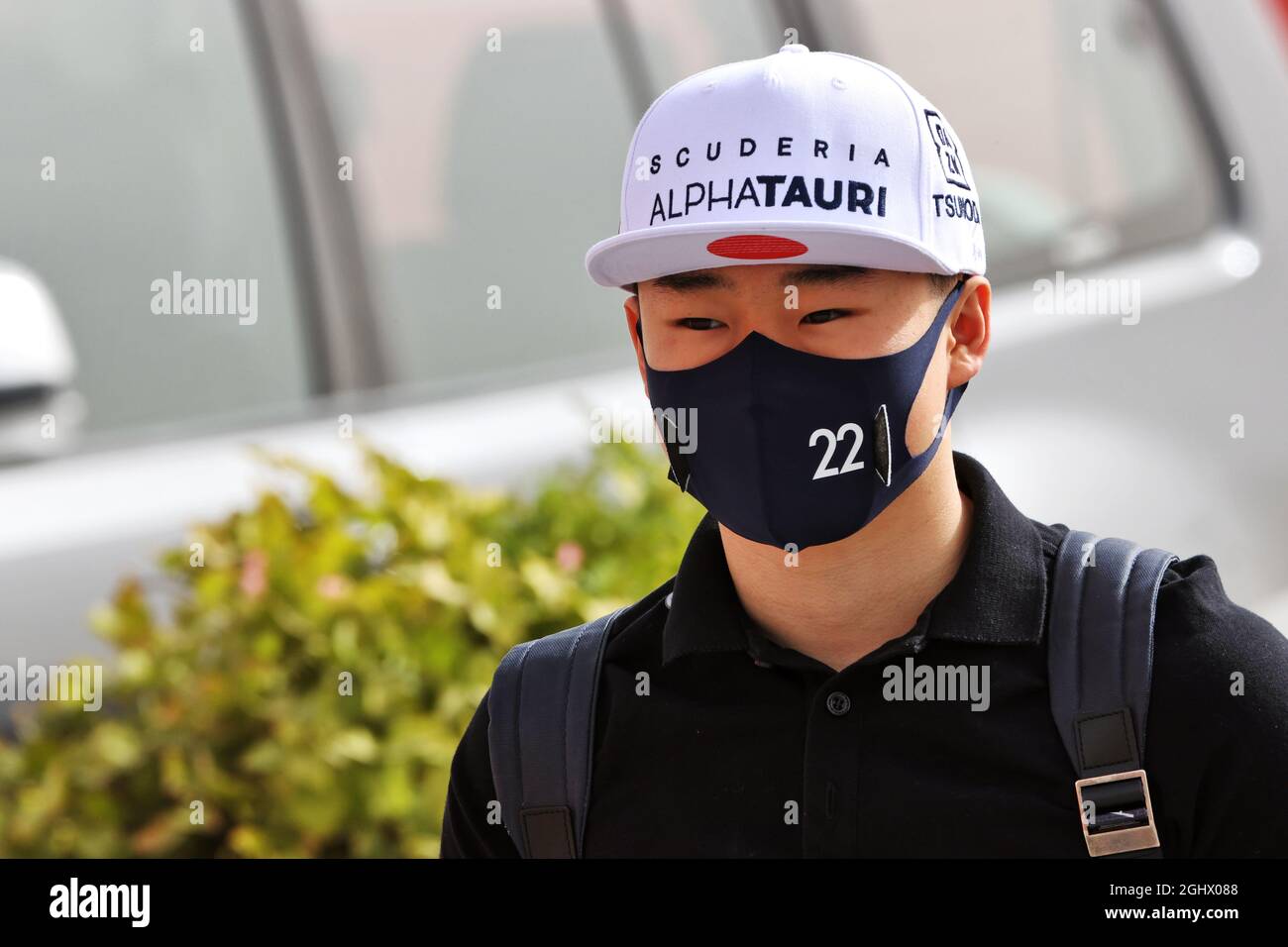 Yuki Tsunoda (JPN) AlphaTauri. 13.03.2021. Formel-1-Test, Sakhir, Bahrain, Tag Zwei. Bildnachweis sollte lauten: XPB/Press Association Images. Stockfoto