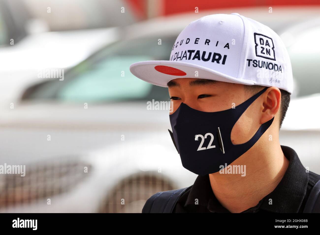 Yuki Tsunoda (JPN) AlphaTauri. 13.03.2021. Formel-1-Test, Sakhir, Bahrain, Tag Zwei. Bildnachweis sollte lauten: XPB/Press Association Images. Stockfoto