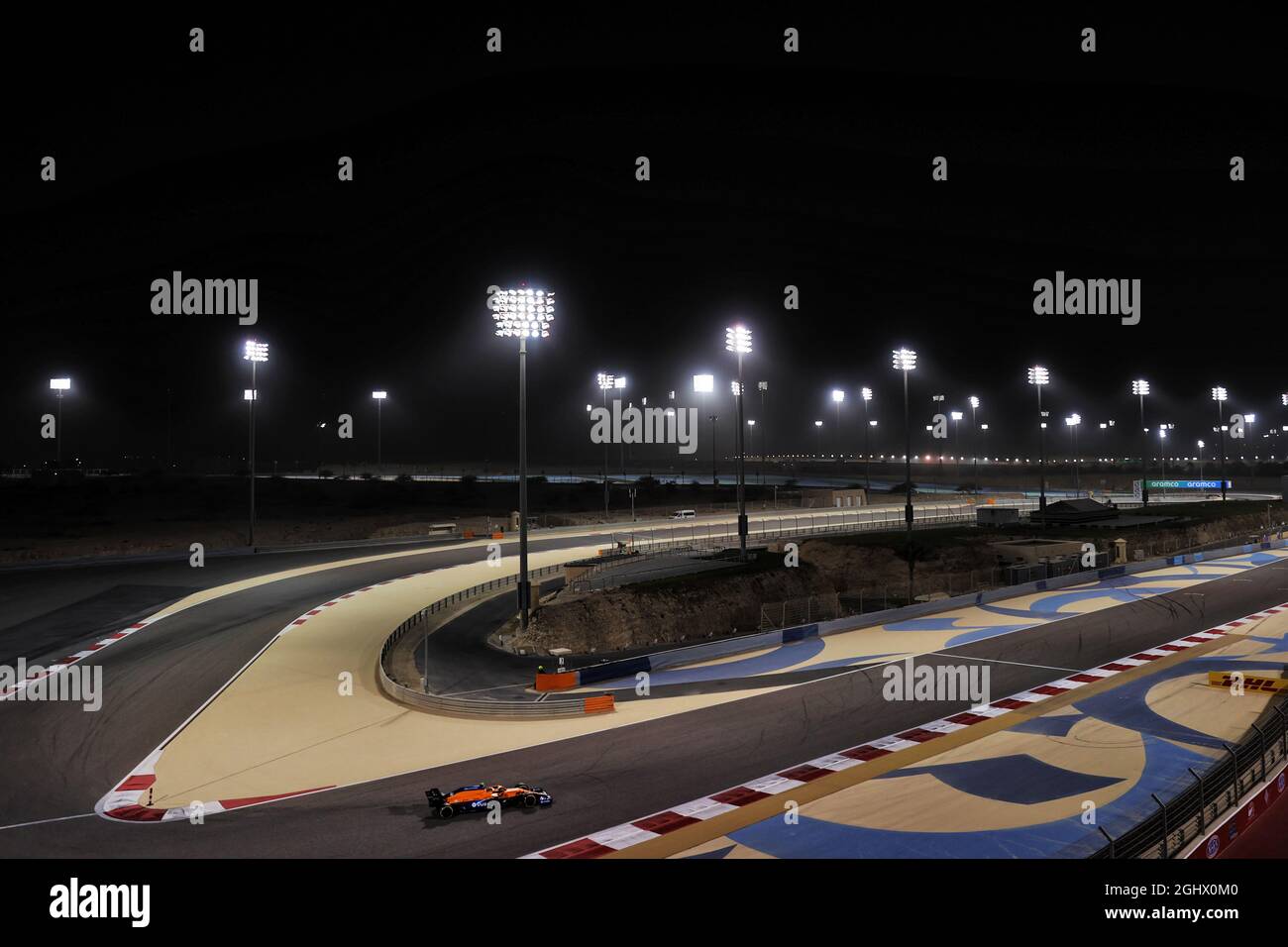 Lando Norris (GBR) McLaren MCL35M. 13.03.2021. Formel-1-Test, Sakhir, Bahrain, Tag Zwei. Bildnachweis sollte lauten: XPB/Press Association Images. Stockfoto