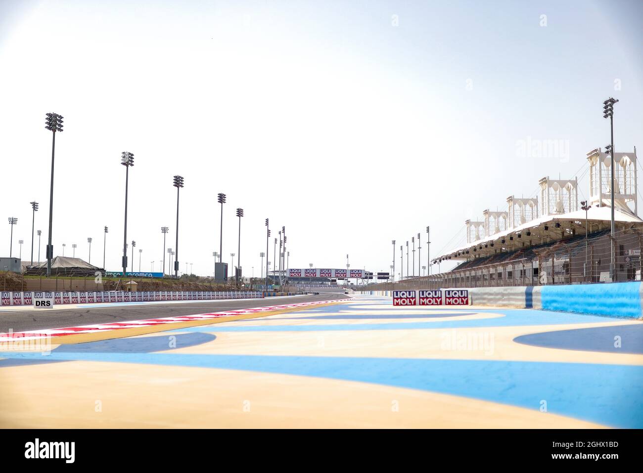 Atmosphäre im Kreislauf. 25.03.2021. Formel-1-Weltmeisterschaft, Rd 1, Großer Preis Von Bahrain, Sakhir, Bahrain, Tag Der Vorbereitung. Bildnachweis sollte lauten: XPB/Press Association Images. Stockfoto