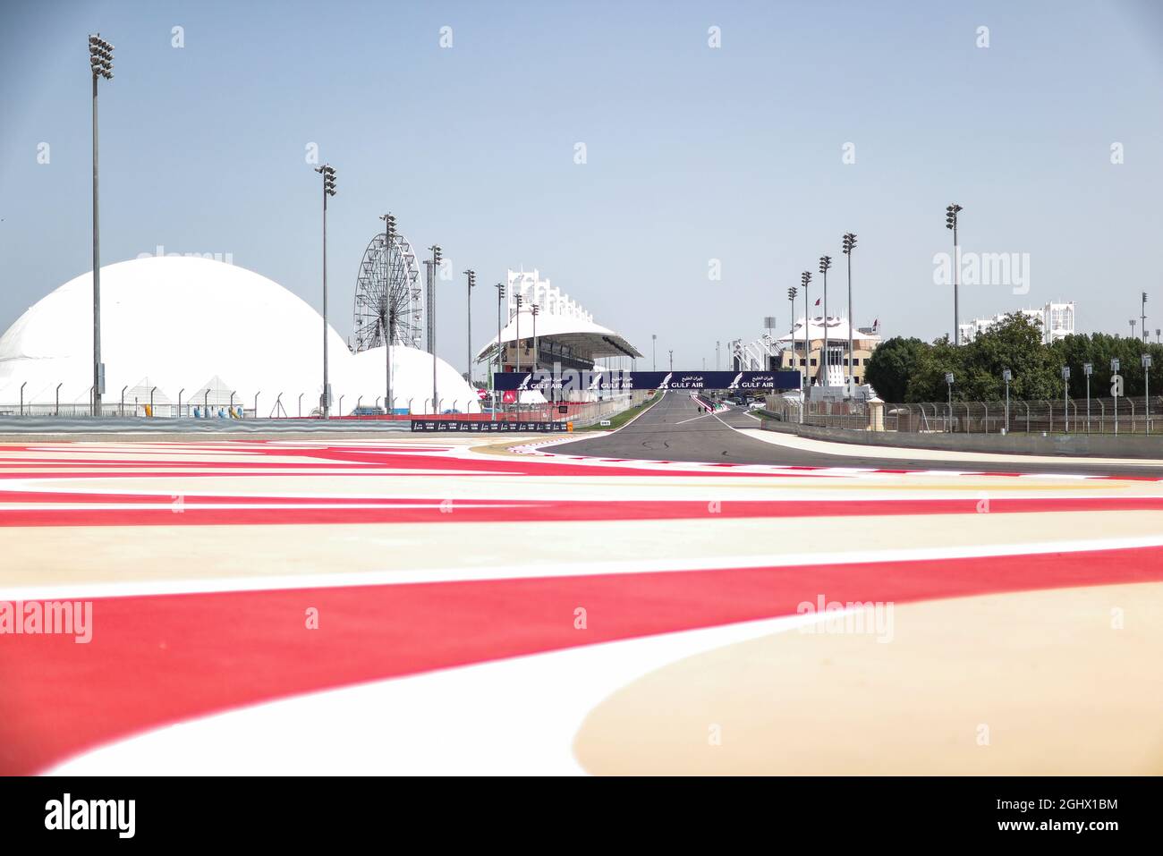 Atmosphäre im Kreislauf. 25.03.2021. Formel-1-Weltmeisterschaft, Rd 1, Großer Preis Von Bahrain, Sakhir, Bahrain, Tag Der Vorbereitung. Bildnachweis sollte lauten: XPB/Press Association Images. Stockfoto