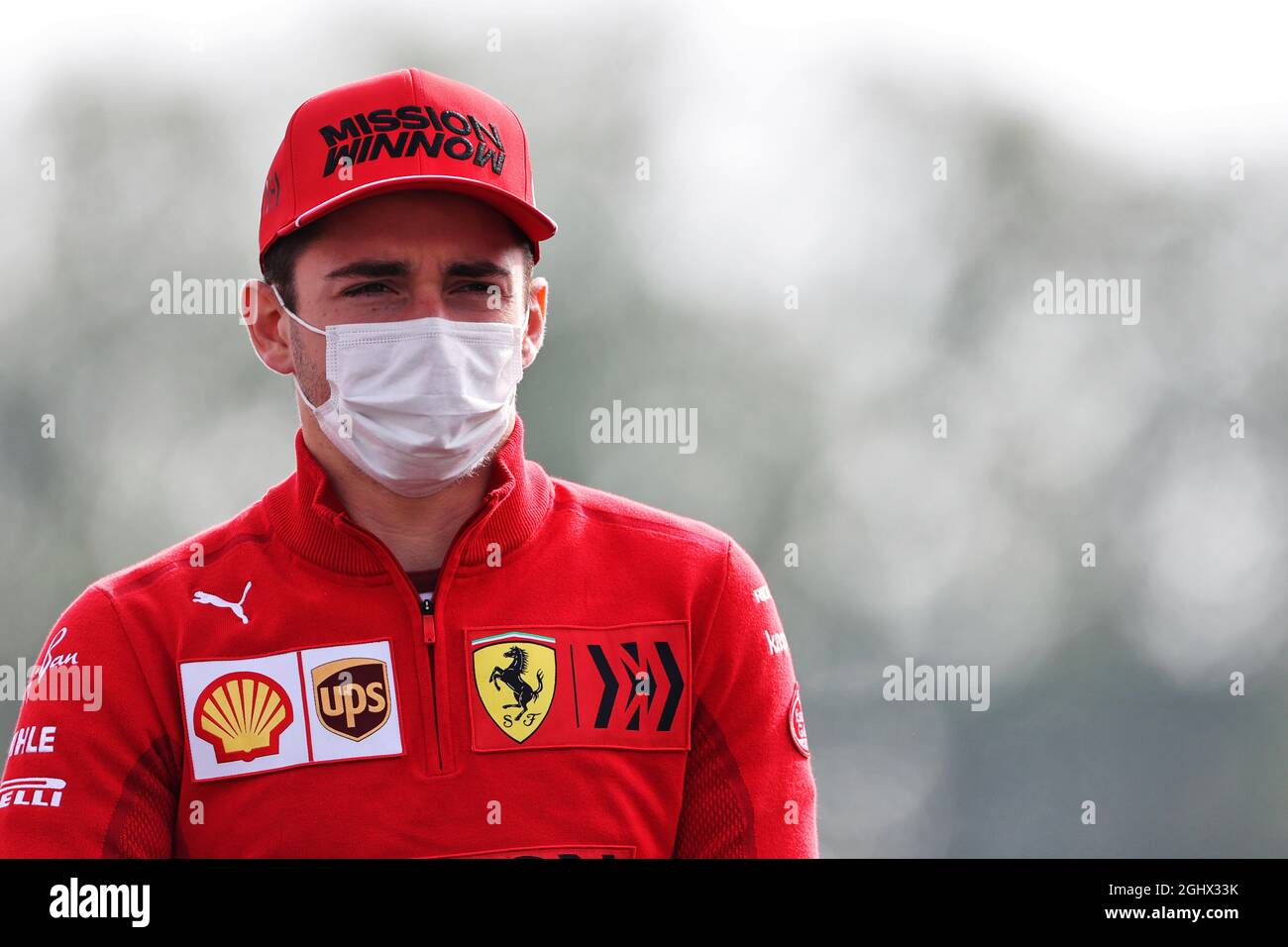 Charles Leclerc (MON) Ferrari. 16.04.2021. Formel-1-Weltmeisterschaft, Rd 2, Großer Preis Der Emilia Romagna, Imola, Italien, Trainingstag. Bildnachweis sollte lauten: XPB/Press Association Images. Stockfoto