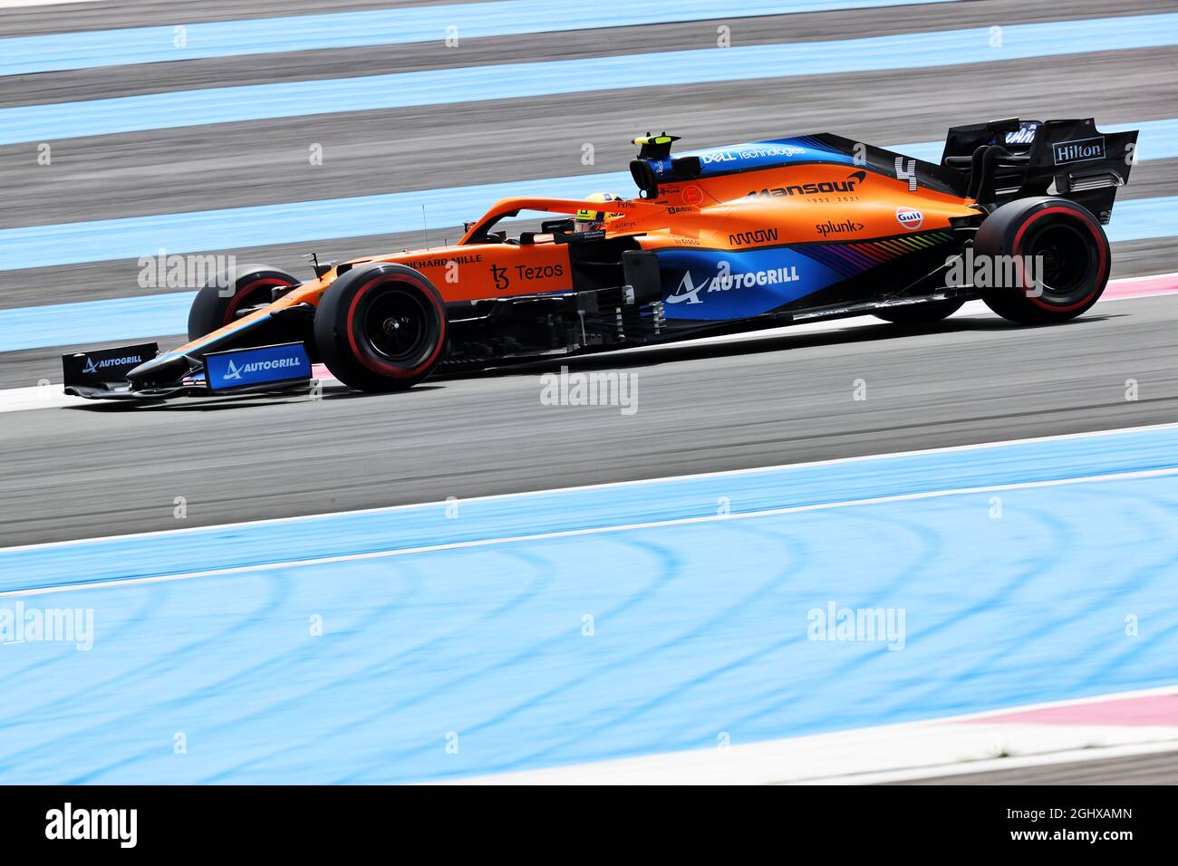 Lando Norris (GBR) McLaren MCL35M. 18.06.2021. Formel-1-Weltmeisterschaft, Rd 7, Großer Preis Von Frankreich, Paul Ricard, Frankreich, Übungstag. Bildnachweis sollte lauten: XPB/Press Association Images. Stockfoto