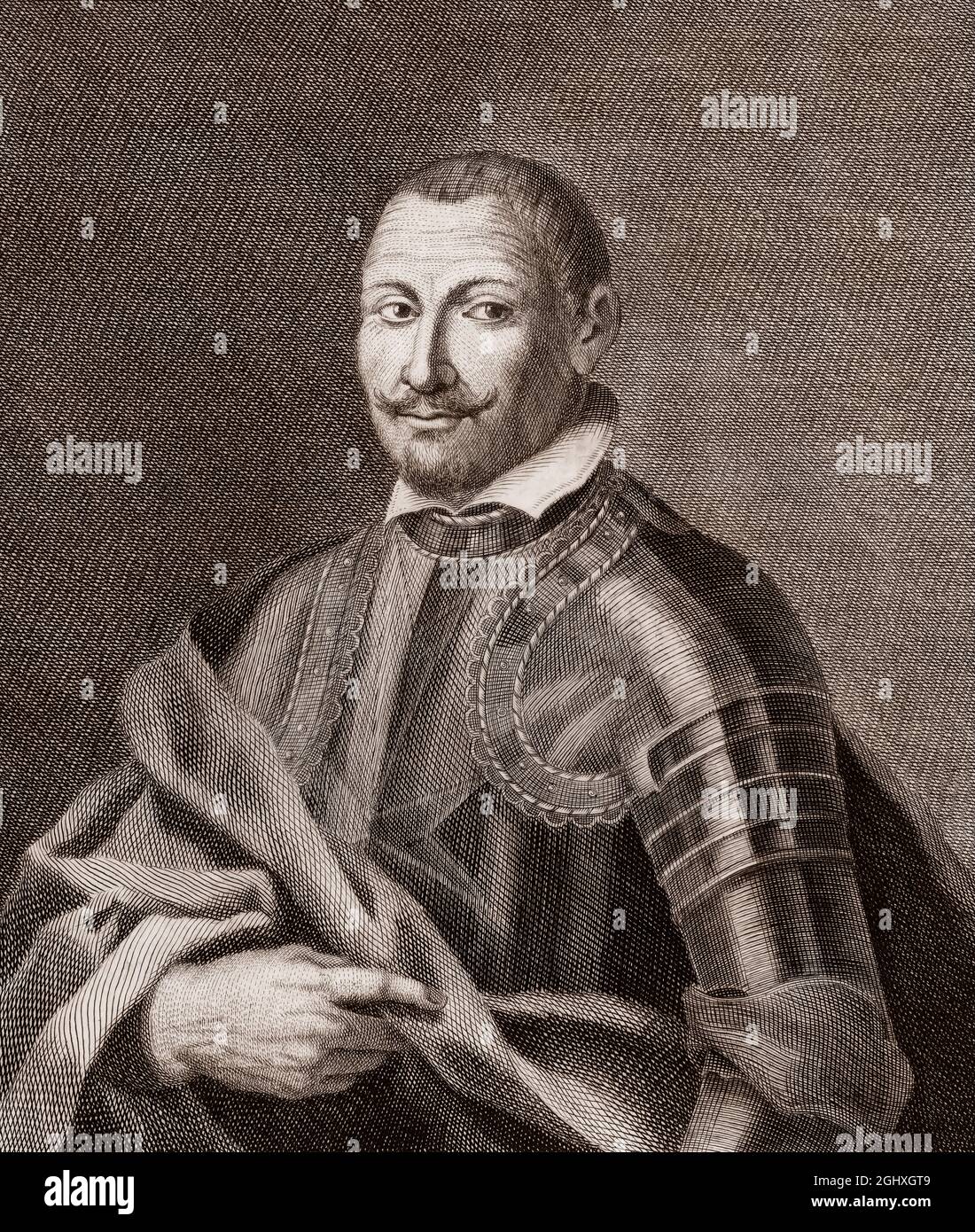 Jacopo Inghirami, 1565 – 1624, Admiral des Großherzogtums Toskana, marquis von Montevitozzo Stockfoto