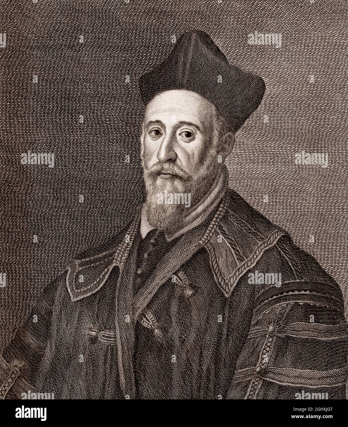 Scipione Ammirato, 1531 – 1601, italienischer Historiker und Philosoph Stockfoto