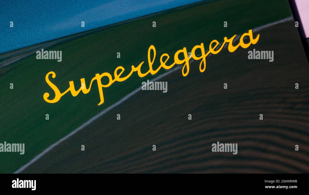 Tour durch Superleggera Arese RH95, die am 5. September 2021 beim Concours D’Elegance im Blenheim Palace gezeigt wurde Stockfoto