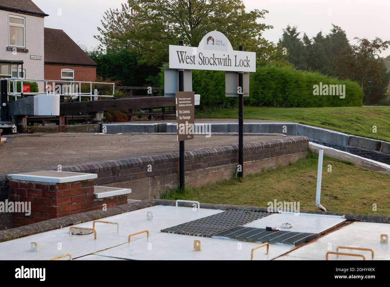 Die Trent Aegir, eine Gezeitenröhre oder ein Adler, bei West Stockwith auf dem Trent in Lincolnshire Stockfoto