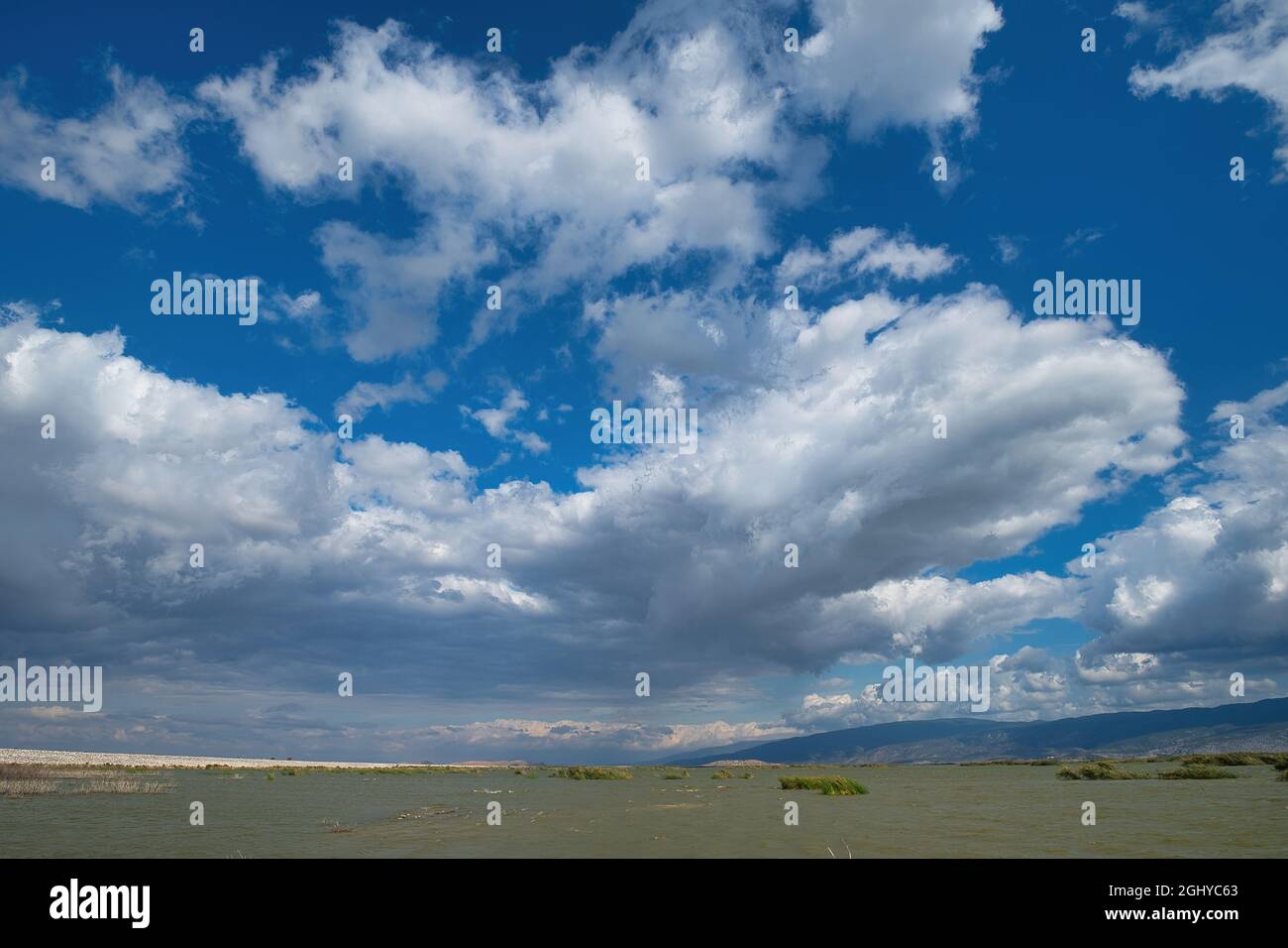 Karla See, Magnessia - Volos, Thessalien, Griechenland. Stockfoto