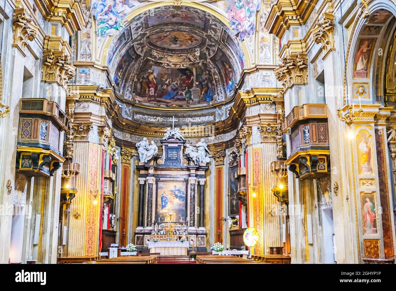 Kirche des heiligen philipp neri perugia Fotos und Bildmaterial in