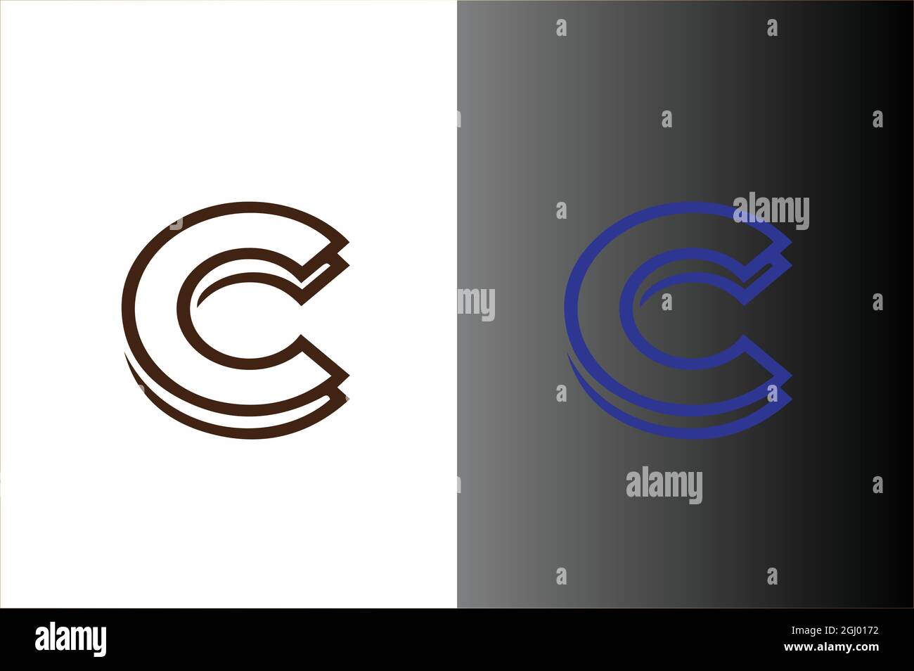 SYMBOL FÜR DEN MARKENNAMEN DES BUSSINES INITAIL-LOGOS Stock Vektor