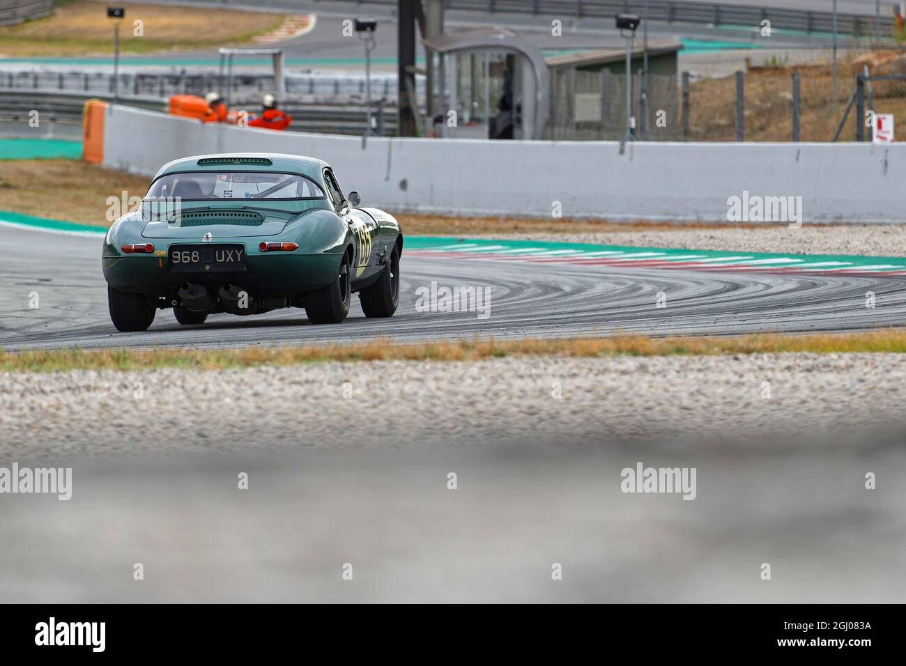 BARCELONA, SPANIEN, 4. September 2021 : Old Touring Cars unterstützen Rennen während der 24 Stunden Serie von Hancook auf dem Barcelona Circuit. Stockfoto