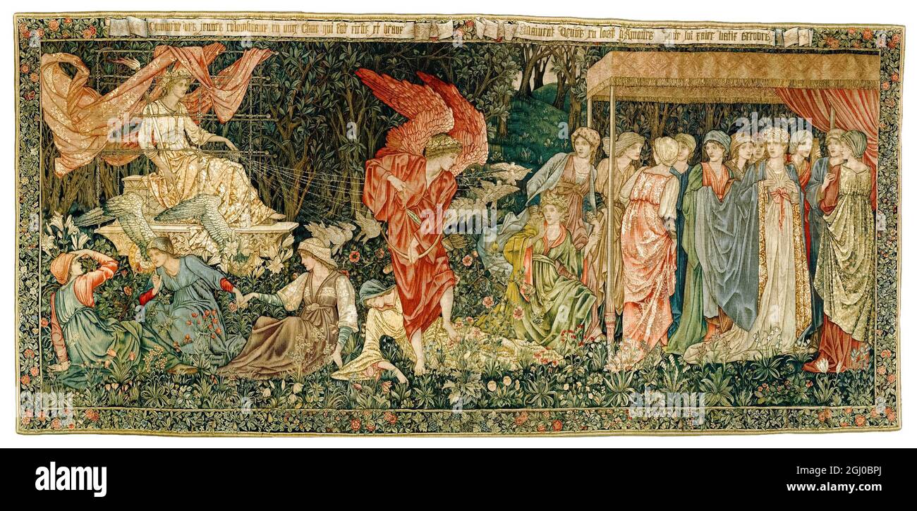 Edward Burne Jones, vorbei an Venus, Wandteppich, 1926 Stockfoto