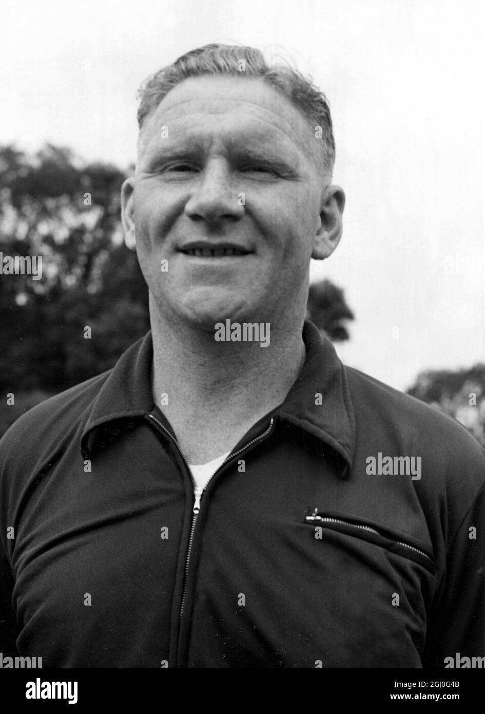 Bill Nicholson, Manager von Tottenham Hotspur. August 1961 Stockfoto