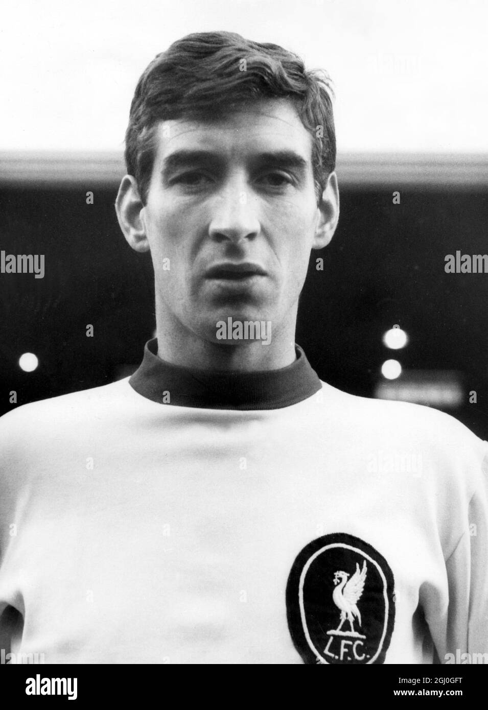 Geoff Strong, der Liverpool innen-links. Dezember 1964 Stockfoto