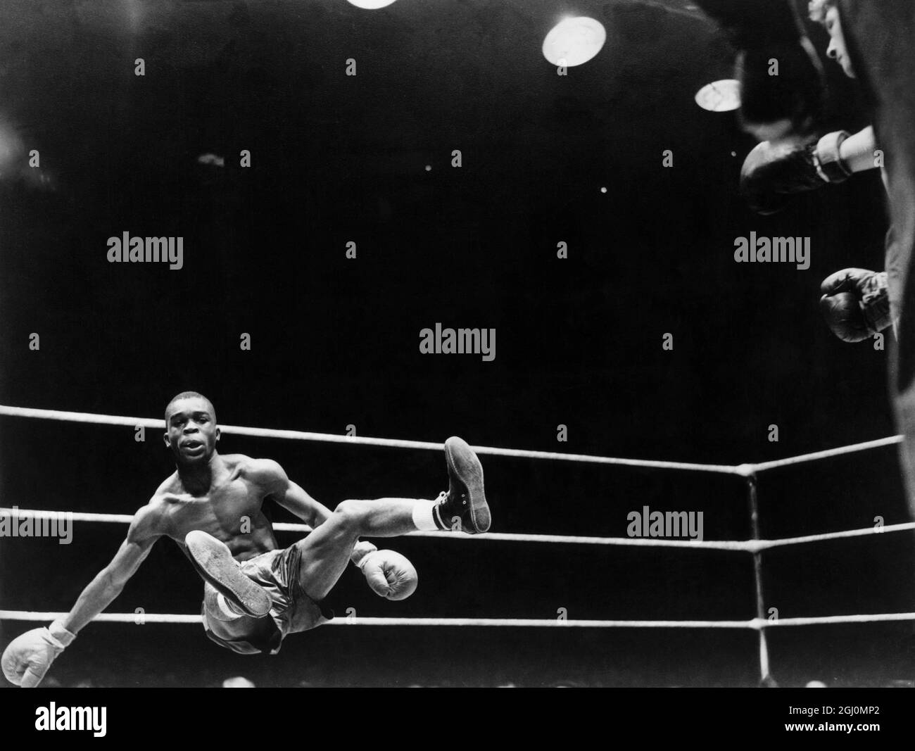 Boxen - Foto mit der größten Leichtigkeit von Chester Gabrysiak betitelt Stockfoto