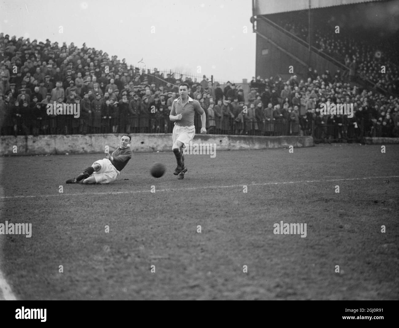 Fußball 1946 Stockfoto