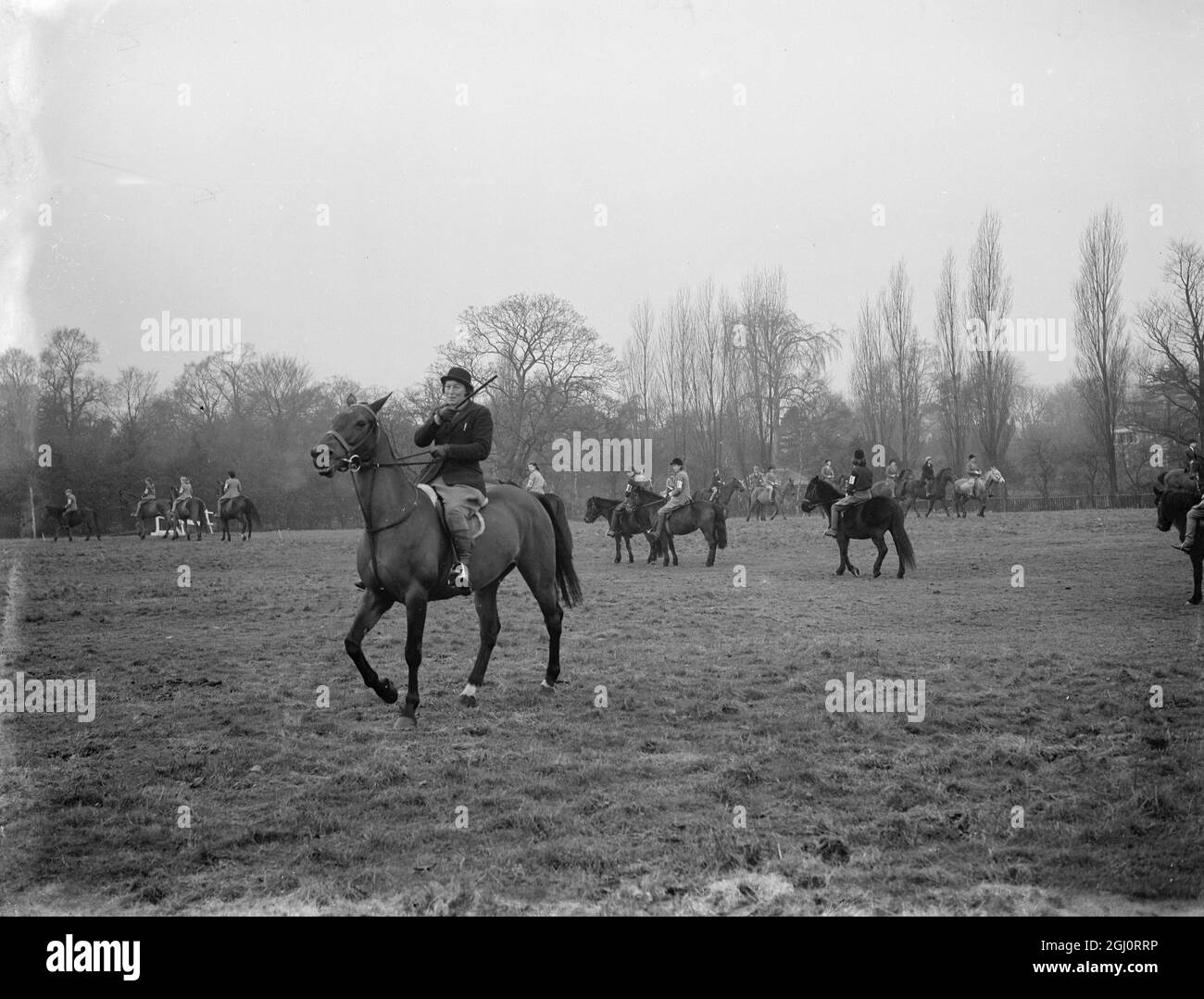 N.W. Kent Pony Club . Januar 1947 Stockfoto