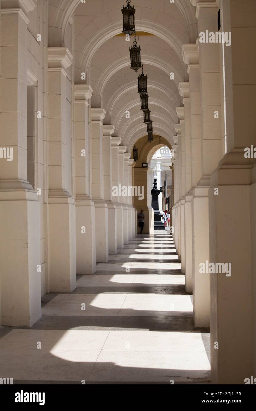 Schönen Architektur in der Altstadt von Havanna, Kuba. Stockfoto