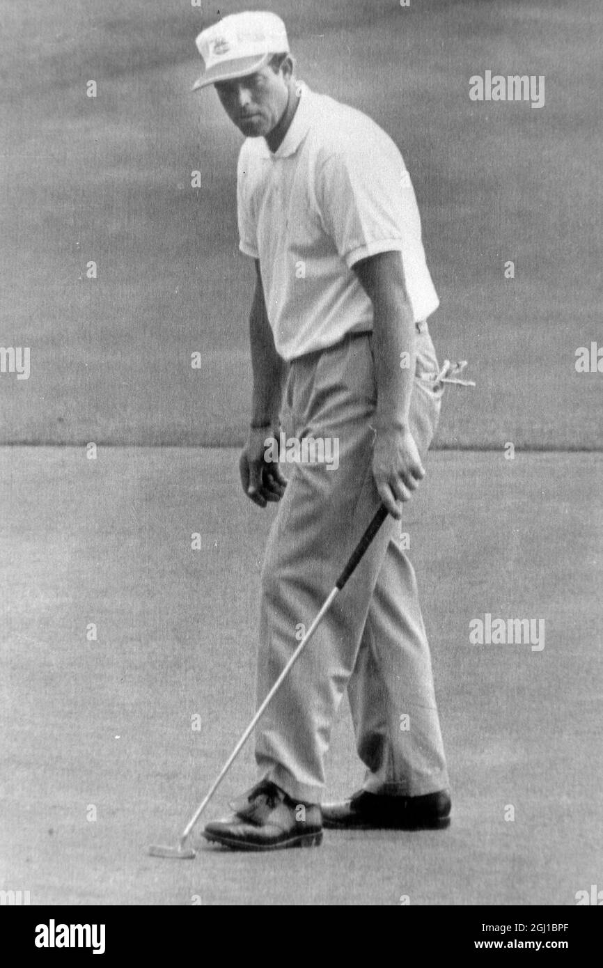 GOLFER PETER BUTLER BEI CARLING GOLF ERÖFFNET TOURNAMET IN BIRMINGHAM ; 1. SEPTEMBER 1964 Stockfoto