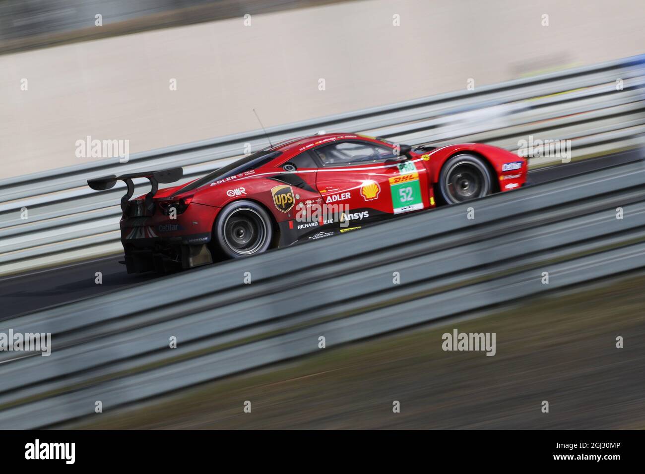 LE MANS 24 Stunden 2021 - Ferrari 488 GTE Evo Stockfoto