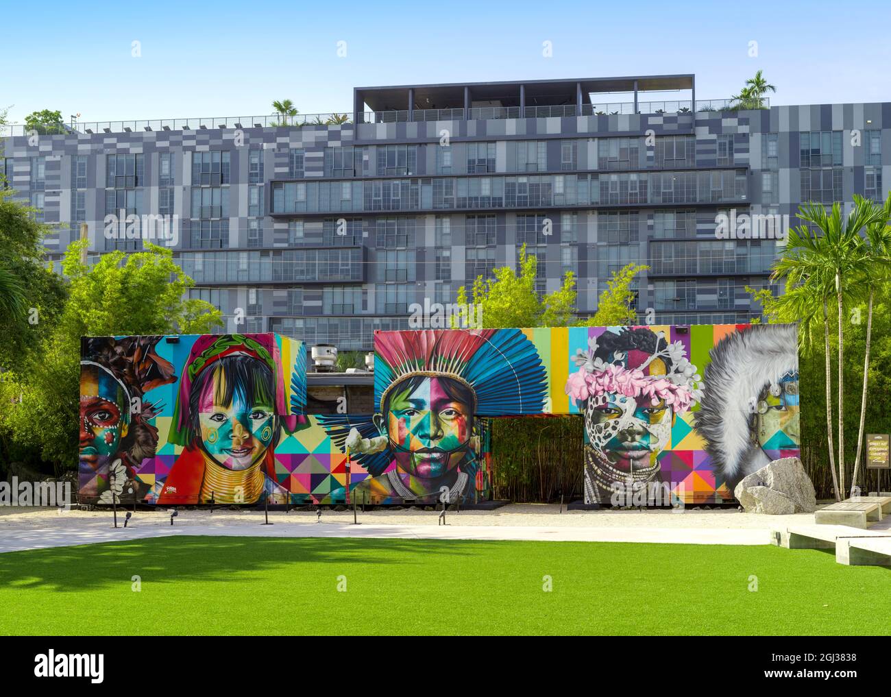 Wynwood Walls Miami Florida Stockfoto