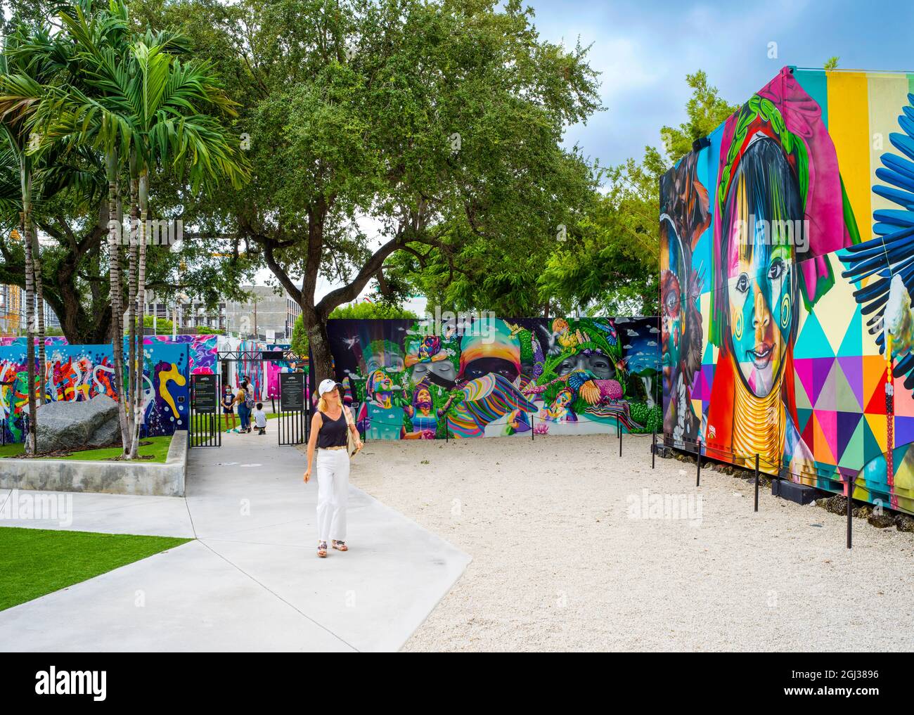 Wynwood Walls Miami Florida Stockfoto