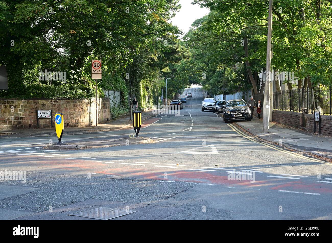 Penny Land in Liverpool am 8. September 2021. Stockfoto